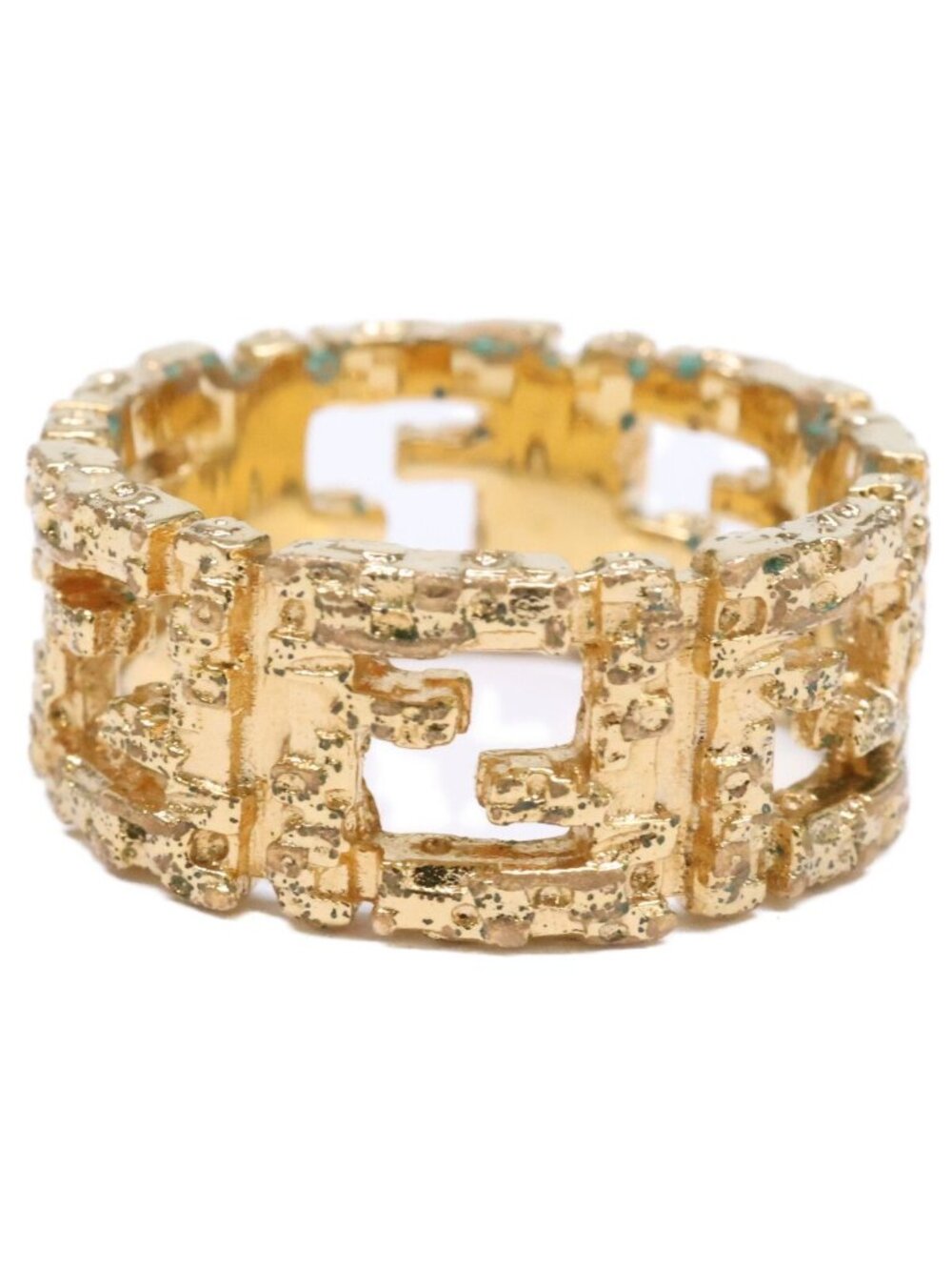 Fendi Lock FF Ring XS